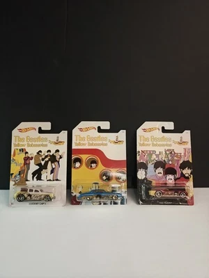 Hot Wheels The Beatles Yellow Submarine Contemporary Diecast Cars