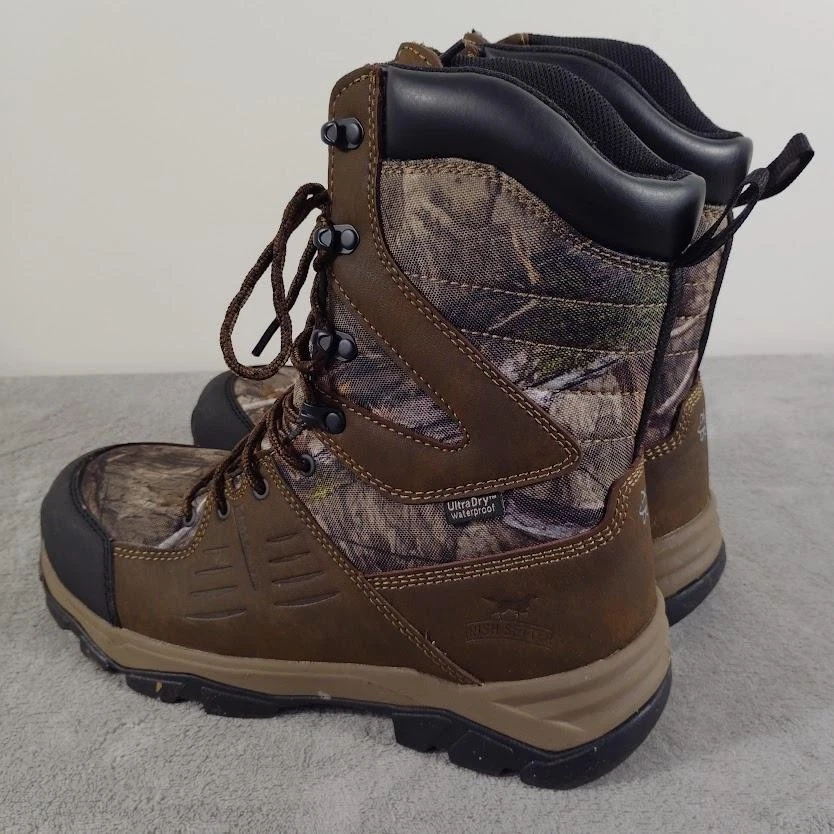 Irish Setter Boots Mens Size 9 M Terrain 2713 Camo Waterproof UltraDry Hunting - Image 2 of 4