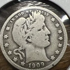 1909-D Barber Half Dollar Actual Coin Details Nice Strike Get It Today