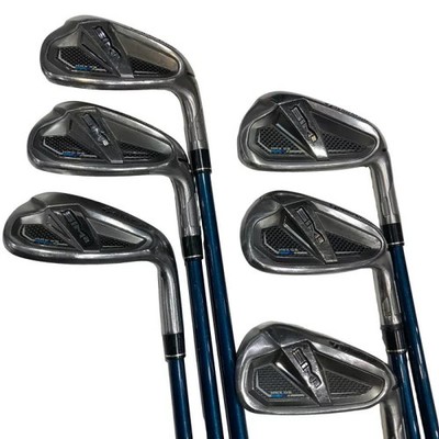 TaylorMade SIM2 MAX Eisensatz 6-9, Pw 5tlg Flex Regular TENSEI BLUE TM60 Graphit