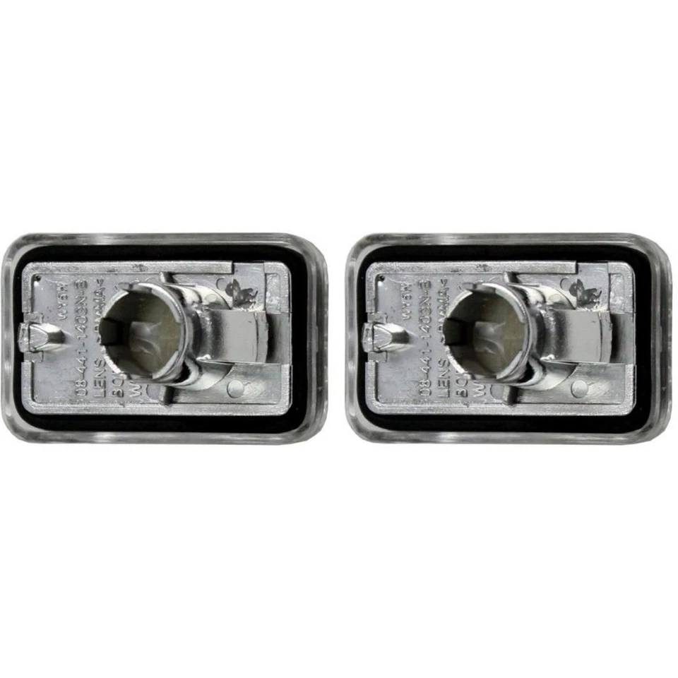 Luce Di Emergenza Bianca Cristallo Cromo Per VW Golf I Cabriolet 155 19E 1G1 17 - Immagine 2 di 2