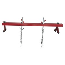 1100 Lb 59 Engine Support Bar Dual Hook Transverse Two Long Chains 1100 Lb 59 Engine Support Bar Dual Hook Transverse Two Long Chains