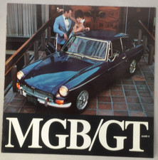 MG MGB/GT MKII 1968 Brochure Excellent
