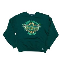 Russell Green St Pat’s Day Sweatshirt Large L  Missouri Patrick’s Patty