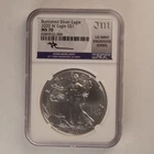 2020 W Burnished American Silver Eagle NGC MS 70 - Engraver Mint Series Mercanti