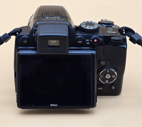 Nikon Coolpix P100 10.3MP 26X optical zoom Digital Camera. Black. No Charger. - Picture 8 of 13