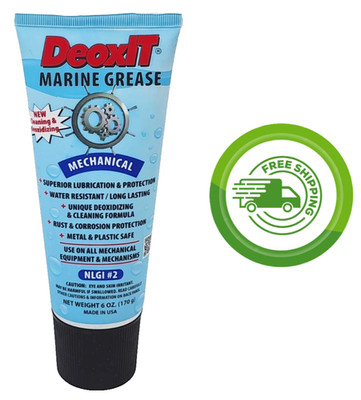 Caig DeoxIT  L27-MM-6  - Mechanical Marine Grease - Superior Lube & Protection