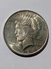 1924-P Peace Silver Dollar, 90% Silver Coin