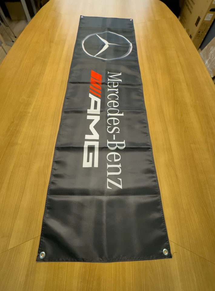 Mercedes-Benz AMG – Performance Racing Banner Flag - 180 × 45 cm (70.8” × 17.7”) - Image 2 of 4