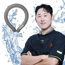 KN FLAX Portable Neck Cooling Tube, Neck Cooler for Summer, Reusable Ice Ring...