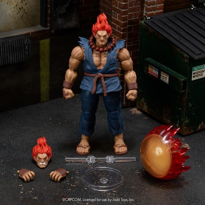 #ad #ad Akuma Jada Toys Street Fighter II Akuma 6 In Action Figure New USA Free Shipping $29.99