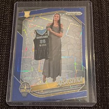 2025 Panini Prizm WNBA- Blue Velocity #85 Ajsa Sivka RC- Chicago Sky