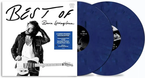 BRUCE SPRINGSTEEN LP x 2 Best of ATLANTIC BLUE Coloured VINYL *NEW*