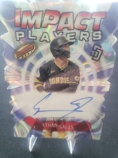 2024 Bowman's Best Ethan Salas Impact Players Auto Autograph Lava #/50 PADRES SP