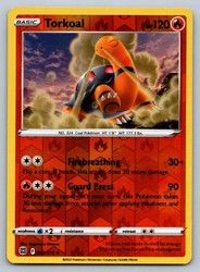 Torkoal 023/172 Reverse Holo Brilliant Stars