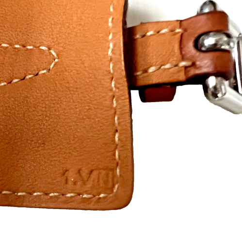 HERMES NATURAL BARENIA LEATHER BRACELET - Picture 14 of 15