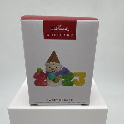 Hallmark 2023 Keepsake Ornament Sweet Decade 4th in Series -- NEW