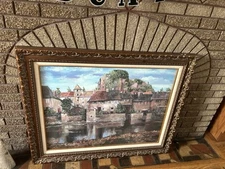 Paragon La Seine -Sur- Mer Roger Duvall : 35x28 Inch Framed Wall Art certificate