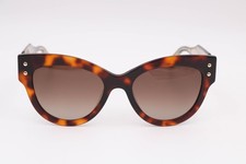 Carolina Herrera Ch0009/S 05Lha Tortoise/Brown Cat Eye Sunglasses 54-19-145