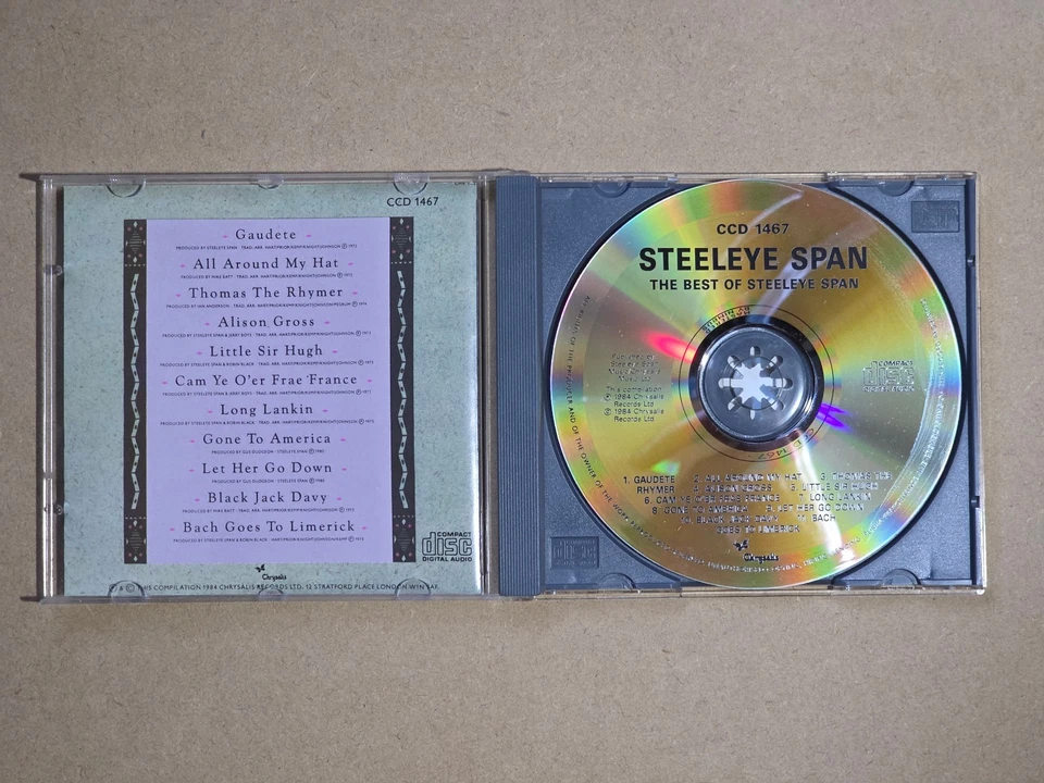 Steeleye Span - The Best of Steeleye Span (CD 1984) - Image 2 of 3