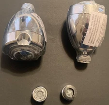 2 Niagara Conservation N2915CH Chrome shower heads & 2 chrome bathroom aerators.