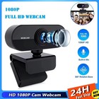USB Webcam 1080P Full HD Mini Web Camera PC Cam With Mic Support Desktop Laptop