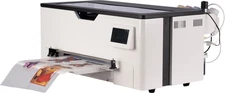 A3 DTF Printer with XP600 Printhead Roll Feeder and Oven, DIY Printing for POD