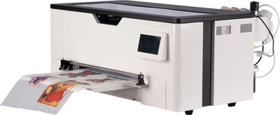 A3 DTF Printer with XP600 Printhead Roll Feeder and Oven, DIY Printing for POD