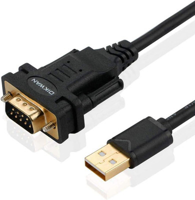 USB to RS232 DB9 Serial Cable Male Converter Adapter with FTDI Chipset for Wind