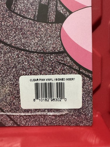 Clipse Pusha T Malice Let God Sort Em Out Autographed Insert KAWS Pink Vinyl LP - Foto 2 di 4