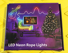 Led Neon Rope Light 32.8ft Remote Control White Indoor Bedroom Decor Led Neon Rope Light 32.8ft Remote Control White Indoor Bedroom Decor