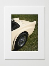 Daimler SP250 British Vintage Car Mounted Print Black & White Fine Art Photo