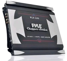 ​🔊 Pyle Chopper Series PLA-2200 1400W 2-Channel High Power MOSFET Car Amplifier