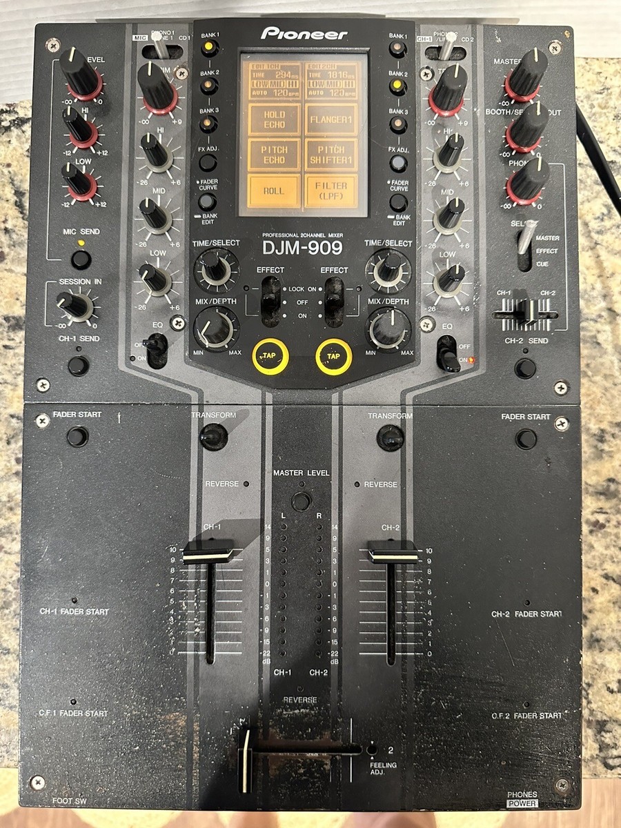 Pioneer DJM-909 DJミキサー【ジャンク品】 Pioneer DJミキサー DJM-909 ジャンク品