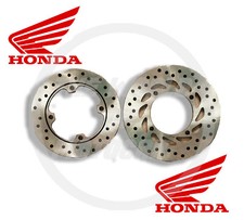 COPPIA/DISCO/FRENO HONDA FORESIGHT/250 2000/2001 ANTERIORE POSTERIORE SCOOTER