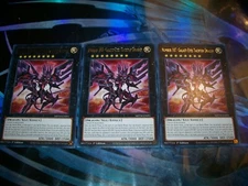 3x Number 107: Galaxy-Eyes Tachyon Dragon 1st Edition Rare MZTM-EN091 Yu-Gi-Oh!