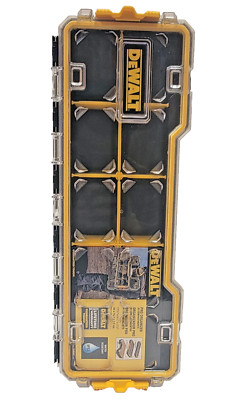 Dewalt Plastic 10-Compartment Small Parts Organizer Tool Storage Portable Heavy