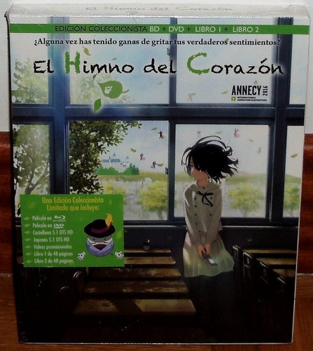 EL HIMNO DEL CORAZON EDICION COLECCIONISTA BR+DVD+2 LIBROS NUEVO ANIMACION - Bild 1 von 6
