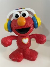 SESAME STREET Let's Dance Elmo 12in Elmo Toy Sings and Dances