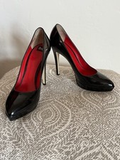D&G Patent Leather Black Heels
