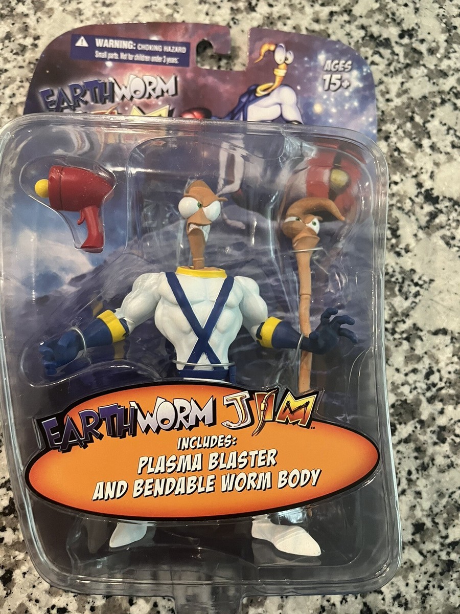 Earthworm Jim Action Figure Mezco Toy 2012 6-Inch 2012 NEW | eBay