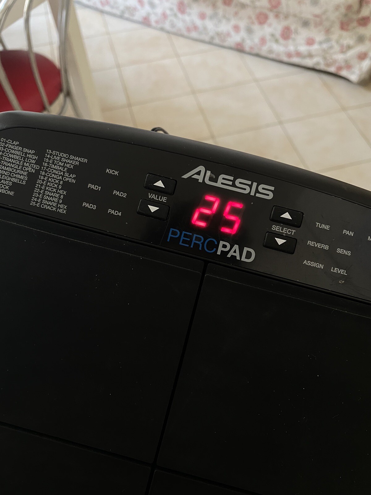 Alesis PercPad 4 pad MIDI out eBay