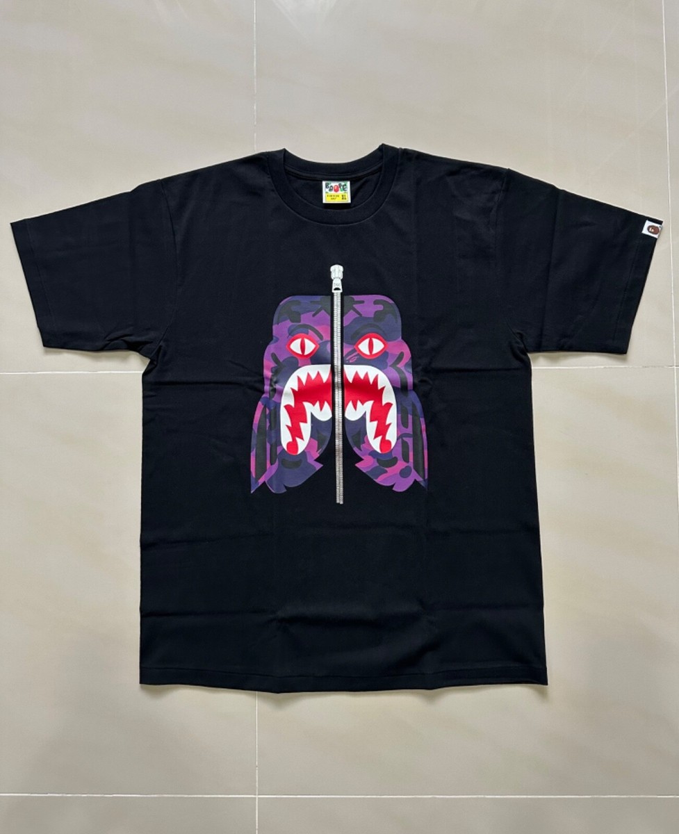 Authentic A Bathing Ape BAPE Funthera Militia Purple Camo