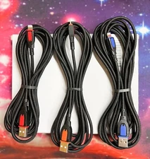 6FT 3 Pack 3 Color USB Data Fast Charger Cable for iPhone X 11 12 13 14 Pro MAX