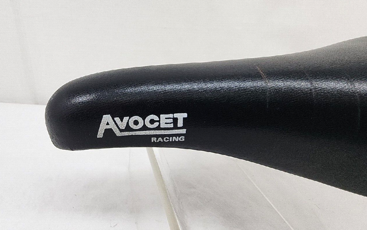 Vintage Avocet Racing Bicycle Seat Saddle Black 382gm eBay