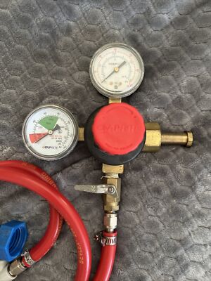 Taprite Primary Double Gauge With Check Valve And Hose