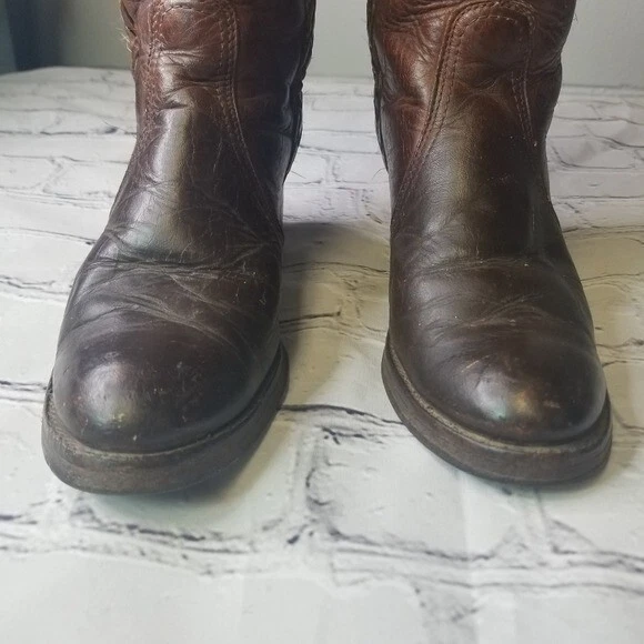 De colección Años 70 Miss Capezio Campus Botas Ombre Hippie Boho Festival Botas Mujer 6 Foto 4 de 4