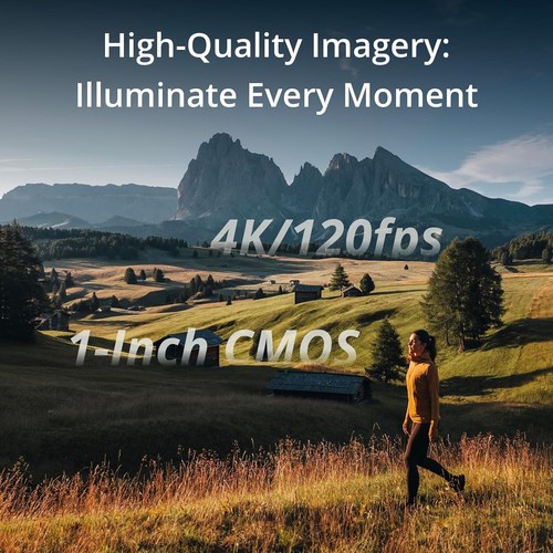 DJI Osmo Pocket 3 Creator Combo 3-Axis Gimbal Camera 1'' CMOS & 4K/120fps - Picture 5 of 7