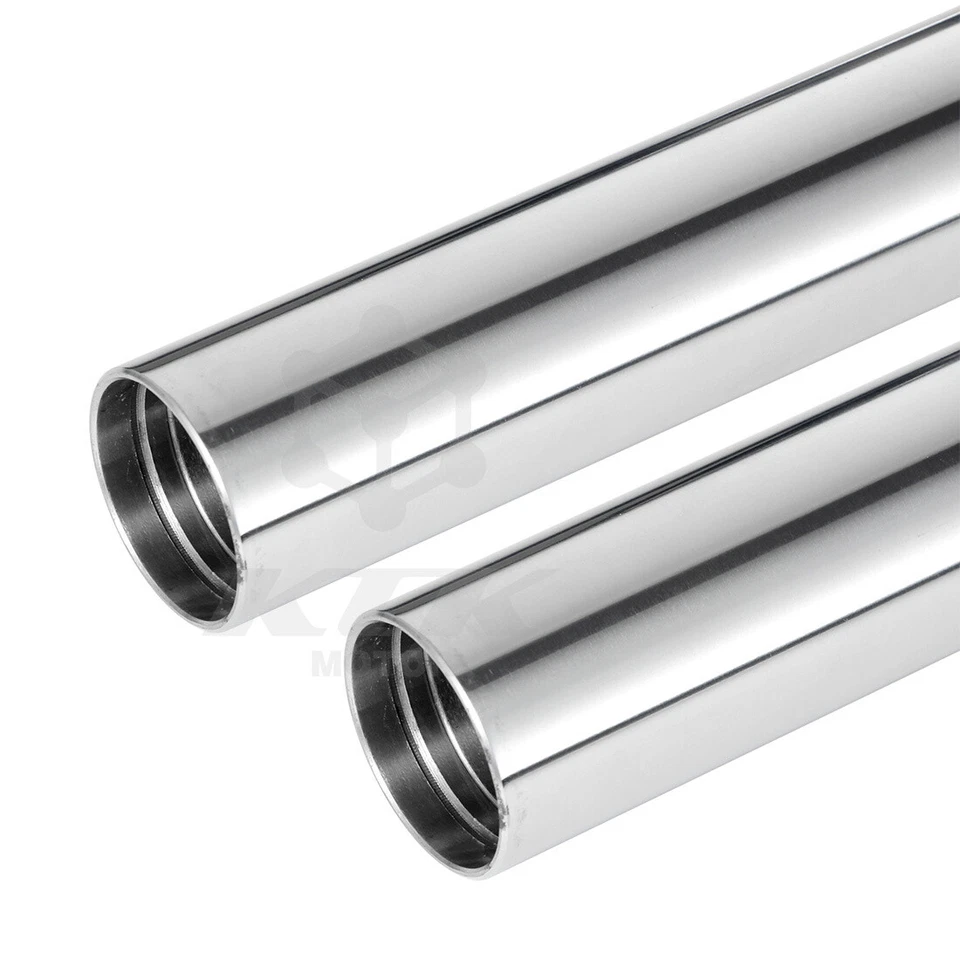 Tubos interiores delanteros para patas de horquilla para Kawasaki VN800 Vulcan 800 1995-2005 41x665 mm Foto 3 de 4