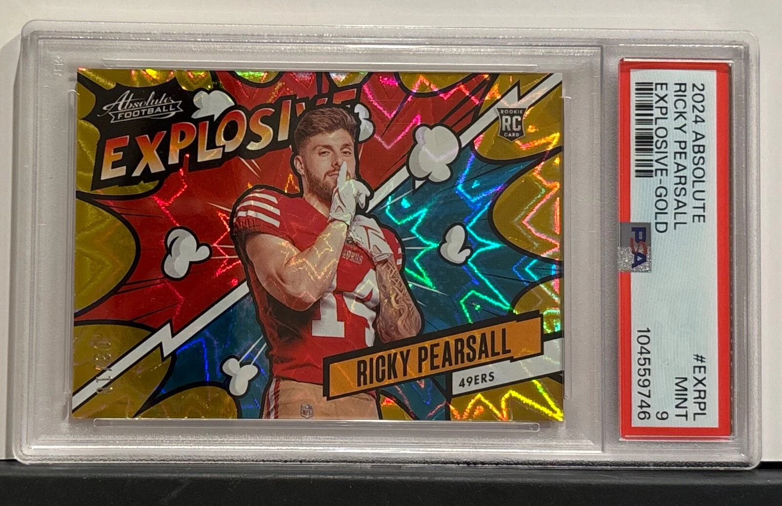 Ricky Pearsall Panini Absolute Explosive #EXRPL Gold